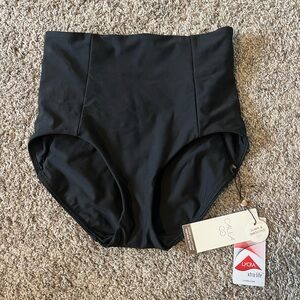 CALIA by Carrie Underwood Black Power Sculpt Swim High-Rise Bottom